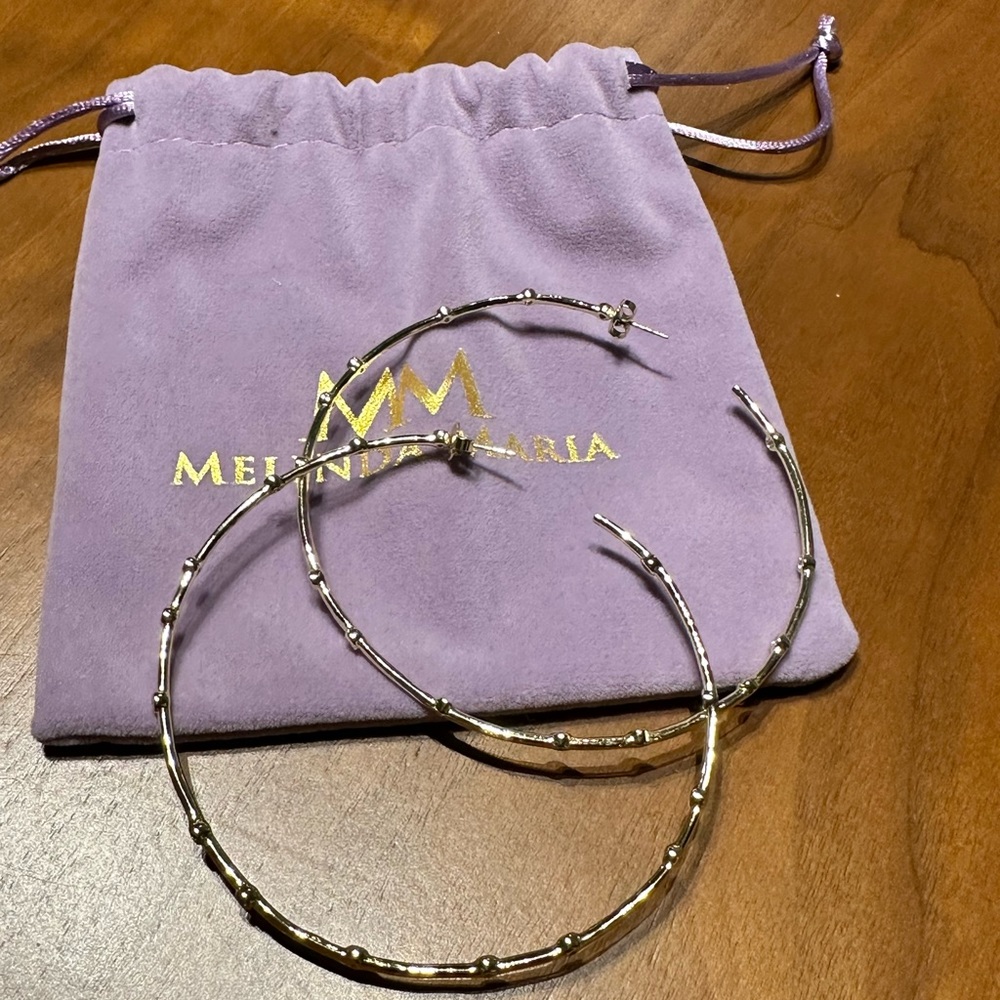 Melina Maria Big Ass Hoops 3”